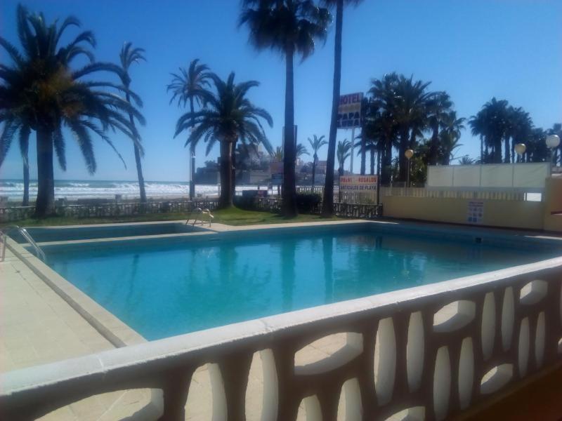 Urbanización Bahía Mar con piscina Peníscola Exterior foto